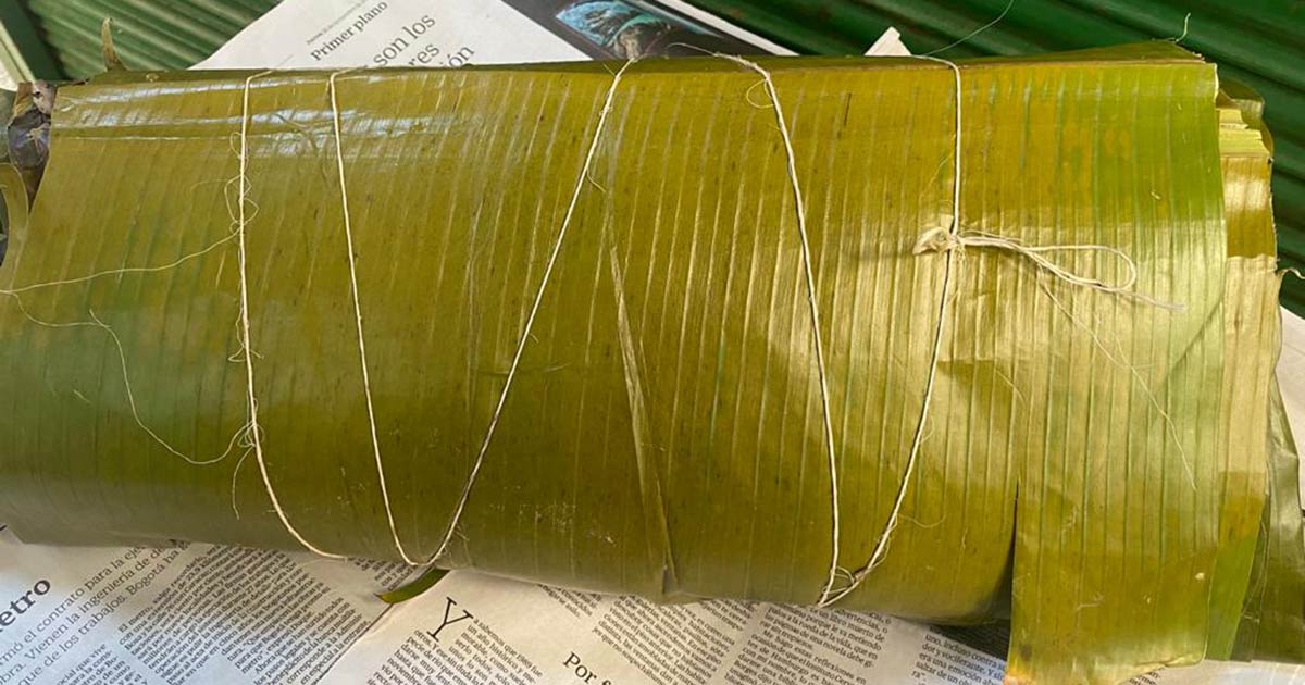 Hoja de plátano para tamales Domicilios de frutas y verduras